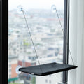 Hamac de fenêtre pour chat à ventouses, housse lavable