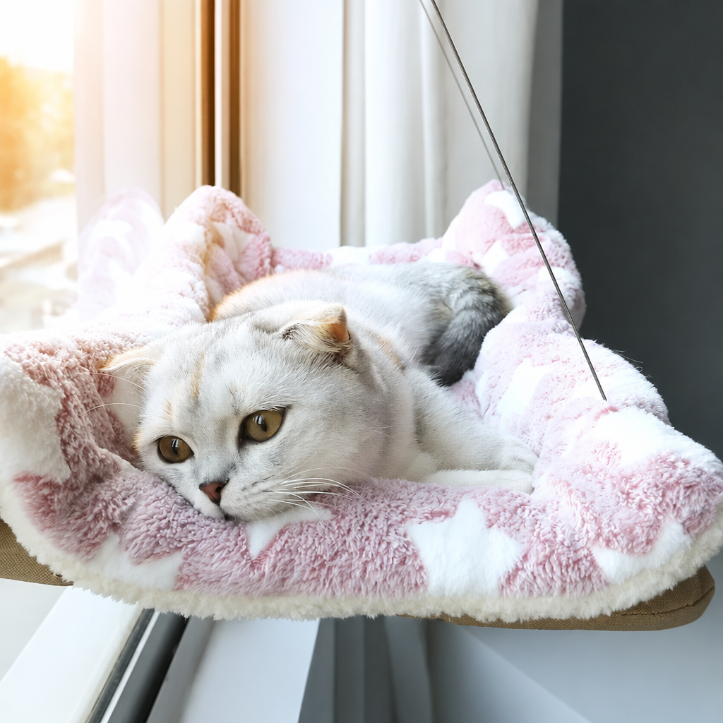 Hamac de fenêtre pour chat